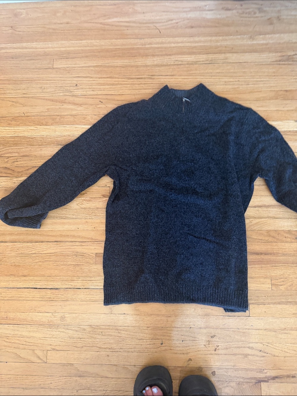 Tommy Bahama Men's Dark Charcoal Turtleneck Sweater